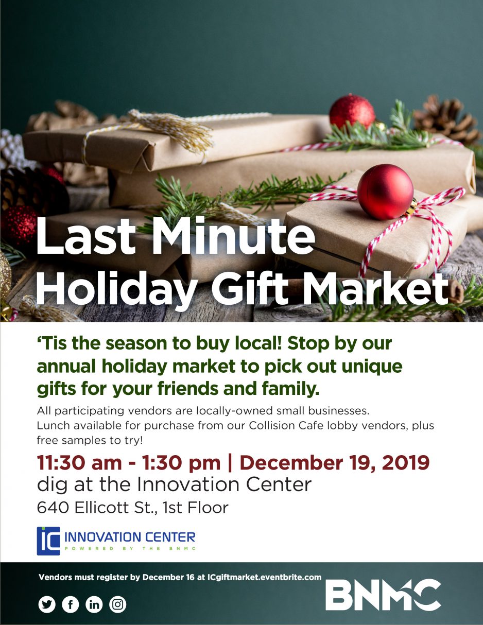 BNMC to Host Annual Last Minute Holiday Market on December 19