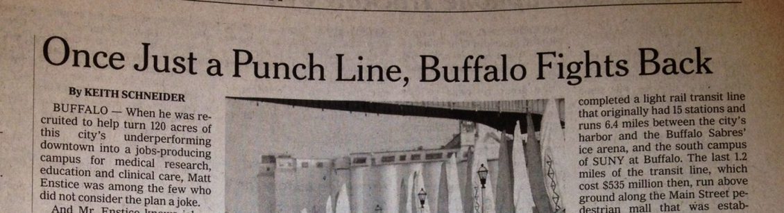 New York Times Features Buffalo & BNMC
